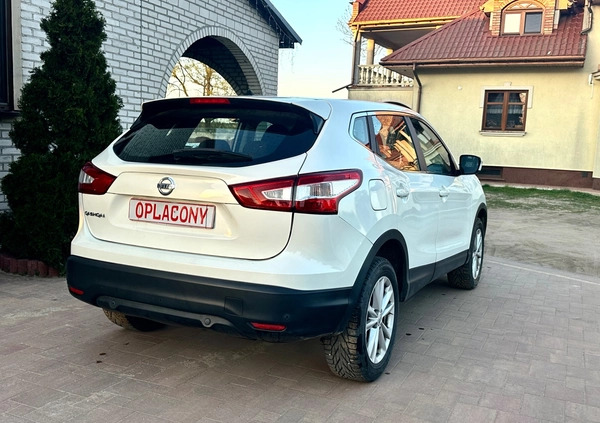 Nissan Qashqai cena 49900 przebieg: 88500, rok produkcji 2016 z Ostrołęka małe 79